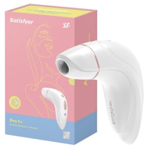 Satisfyer Pro Plus Vibrador Com 11 Modos De Ondas De Pressão Branco