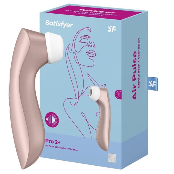 Satisfyer Pro 2+ Vibrador Com 11 Modos De Vibração