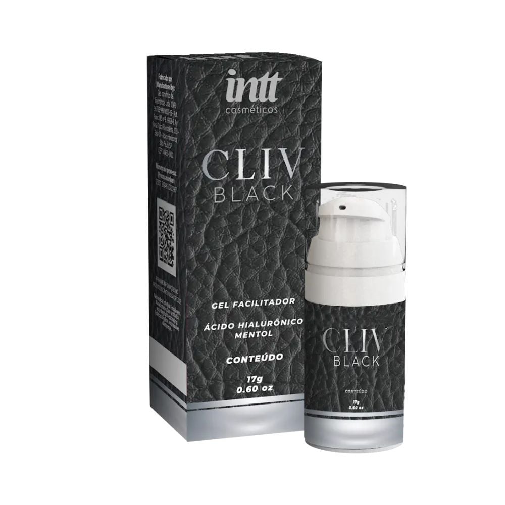 Cliv Intt Black Gel Facilitador Com Ácido hialurônico 17g - ICE