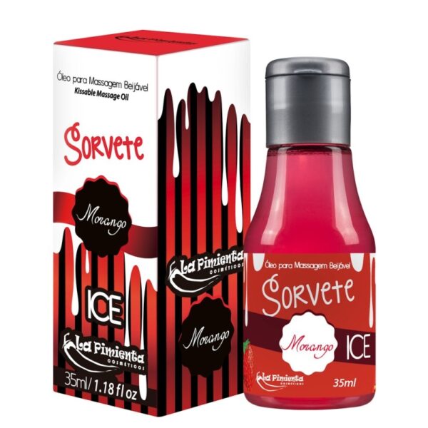 Óleo Beijável Gelado 35 ML - Morango