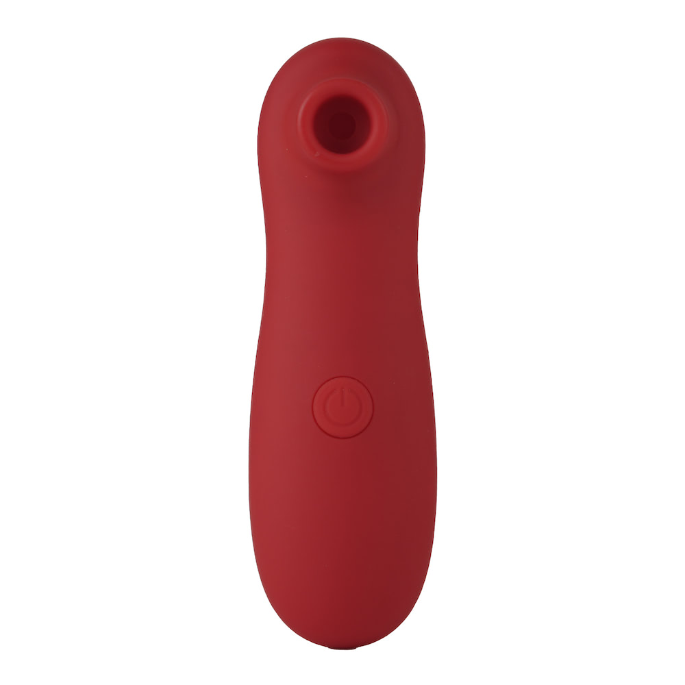 Estimulador de Clitóris Silicone Vermelho 7 Funções Pilha