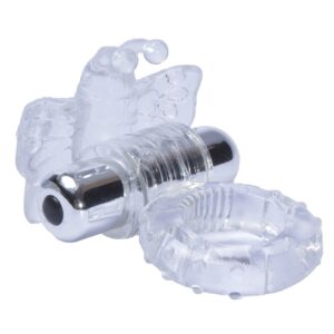 Anel Peniano Borboleta Silicone 7 Modos de Vibração