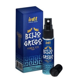 Gel Lubrificante Estimulante Beijo Grego 100ml Menta e Cereja