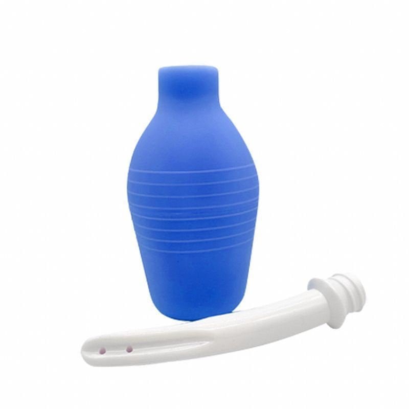 Ducha Higiênica 310ml Transparente com Ponta Curvada em Plástico