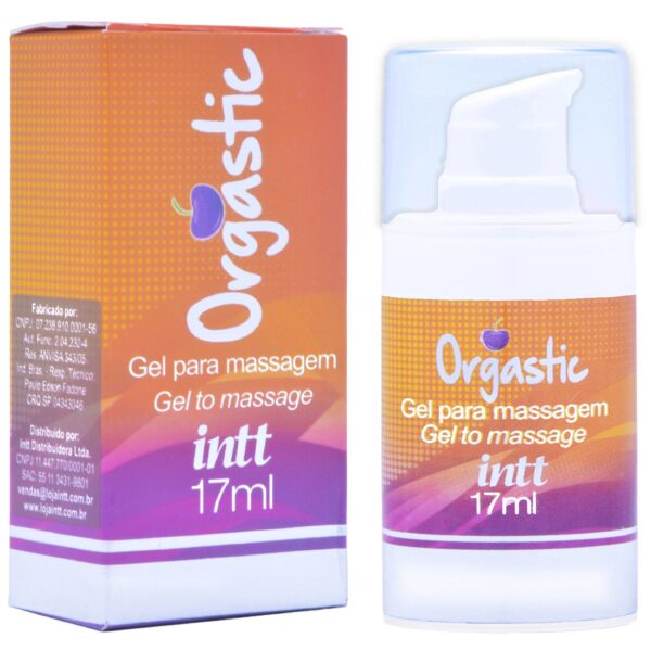 Gel Excitante Orgânico Sabor Adocicado 50ml Calor e Pulsação
