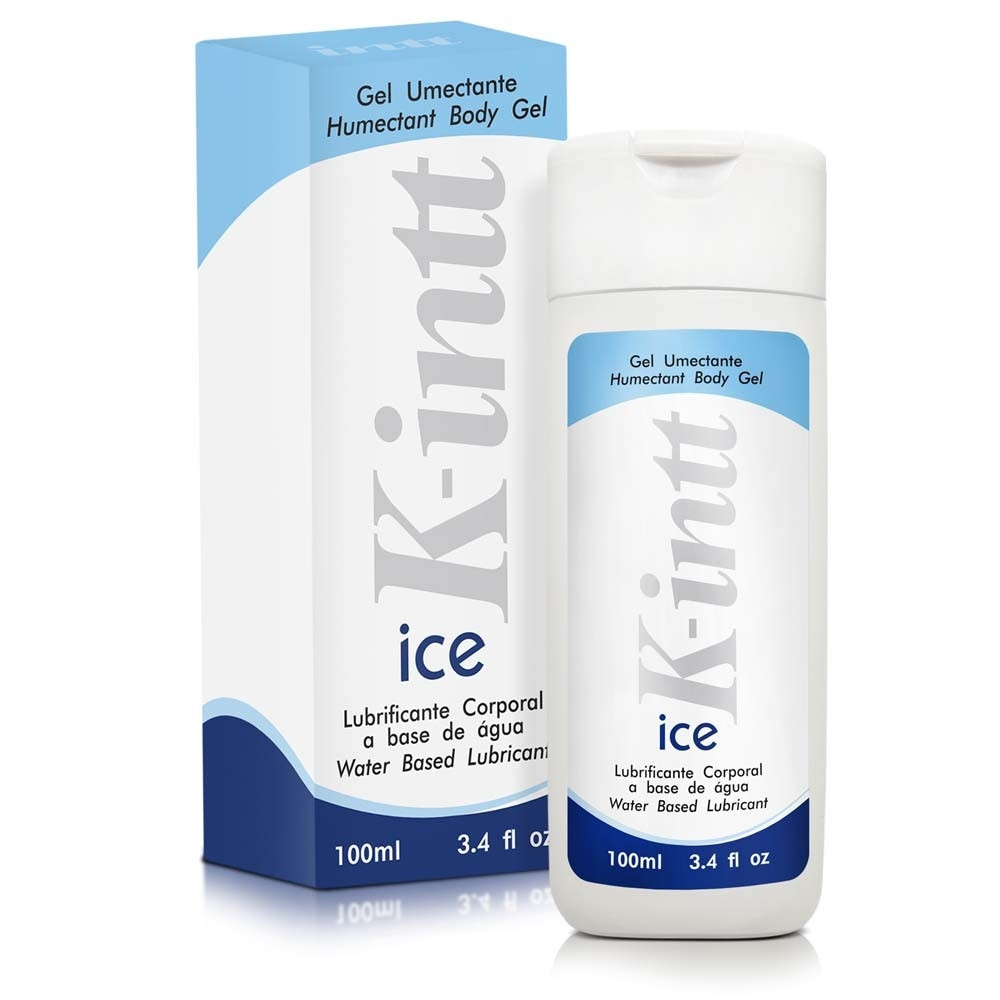 Gel Umectante Lubrificante Corporal 200ml K-Intt ICE Sensação Gelada