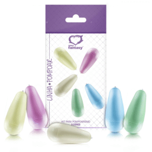 Kit Cones para Pompoar - 5 Pesos Para Fortalecimento Pélvico