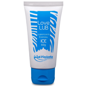 Lubrificante Love Lub ICE 250ml Transparente à Base d'Água