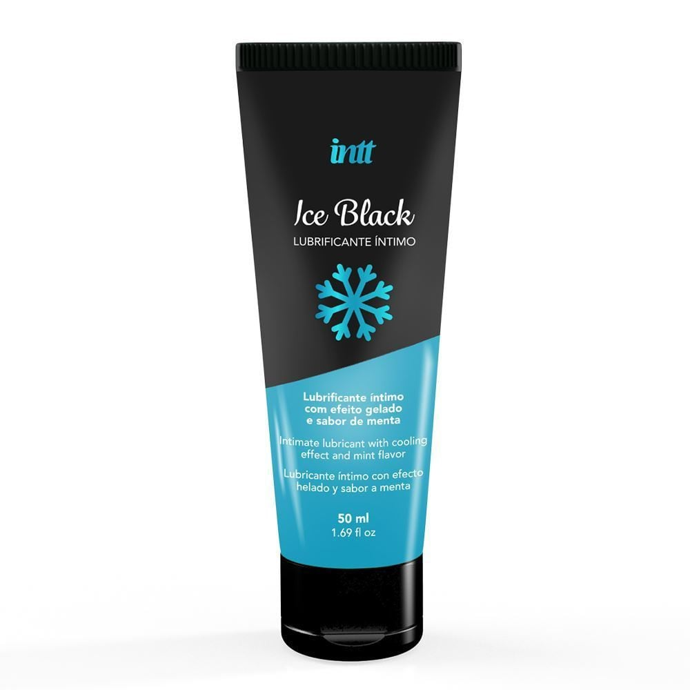 Lubrificante Ice Black 200ml À Base de Água Efeito Refrescante