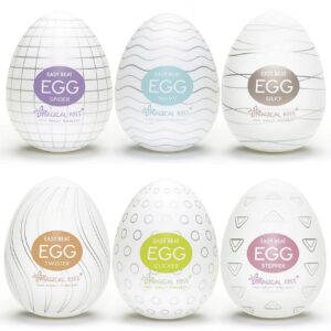 Masturbador Egg Silicone 12cm Textura Interna Discreta