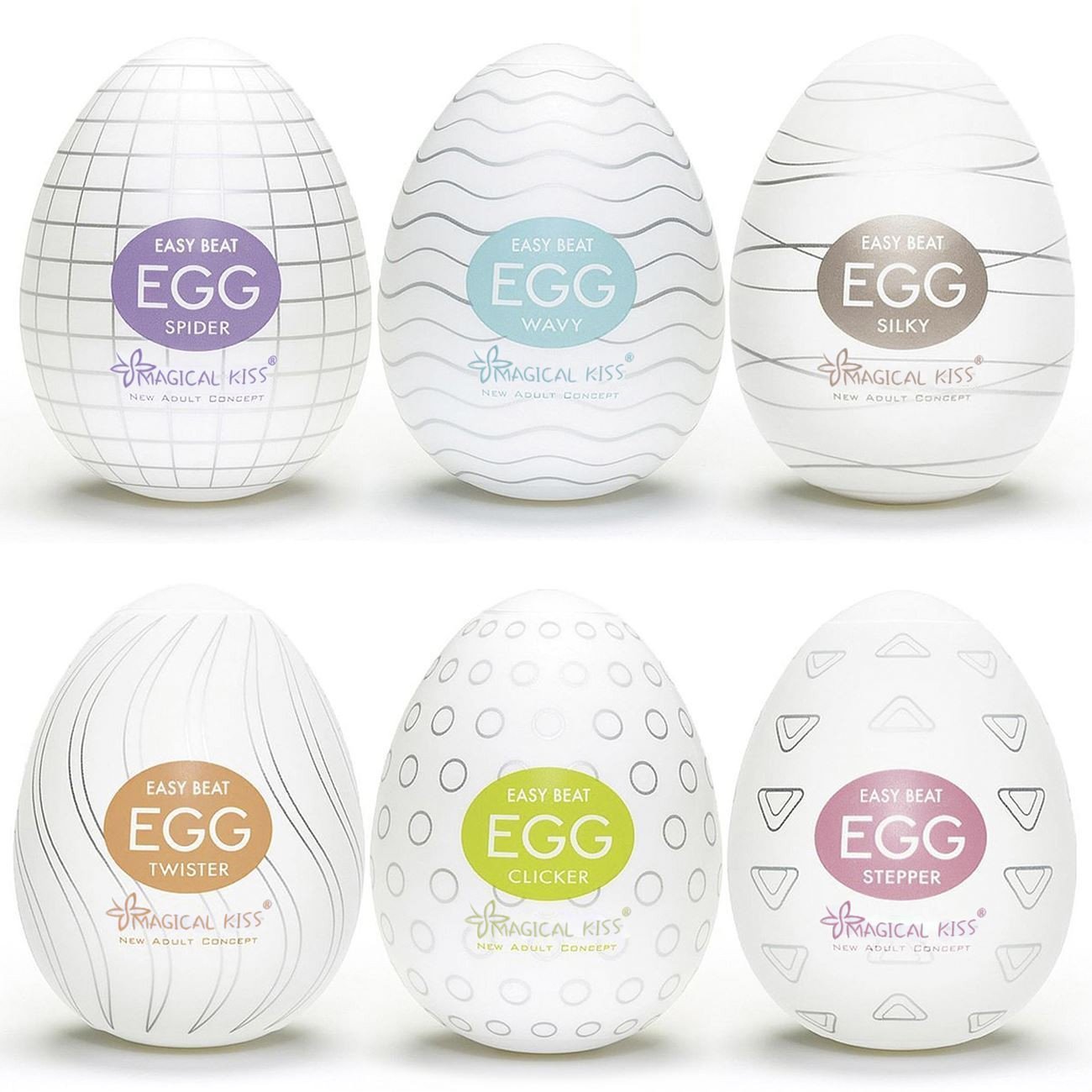 Masturbador Egg Silicone 12cm Textura Interna Discreta