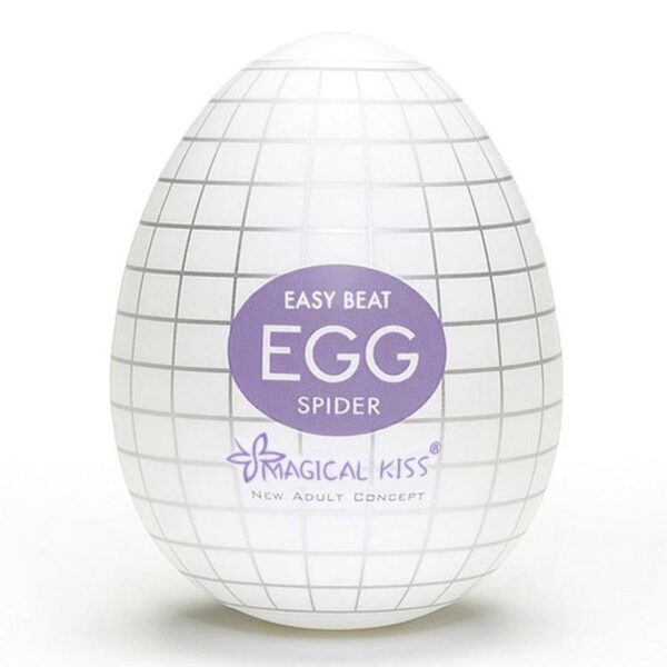 Masturbador Egg Silicone 12cm Textura Interna Discreta - Imagem 7