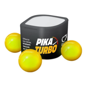 Bolinha Retardante Pika Turbo com Menthol e Óleo de Cravo - 3 Unidades