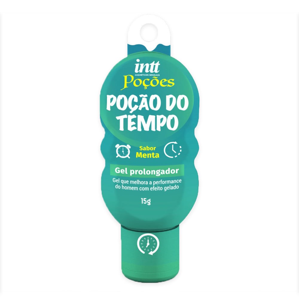Gel Prolongador Masculino Com Menta 30g Poção do Tempo