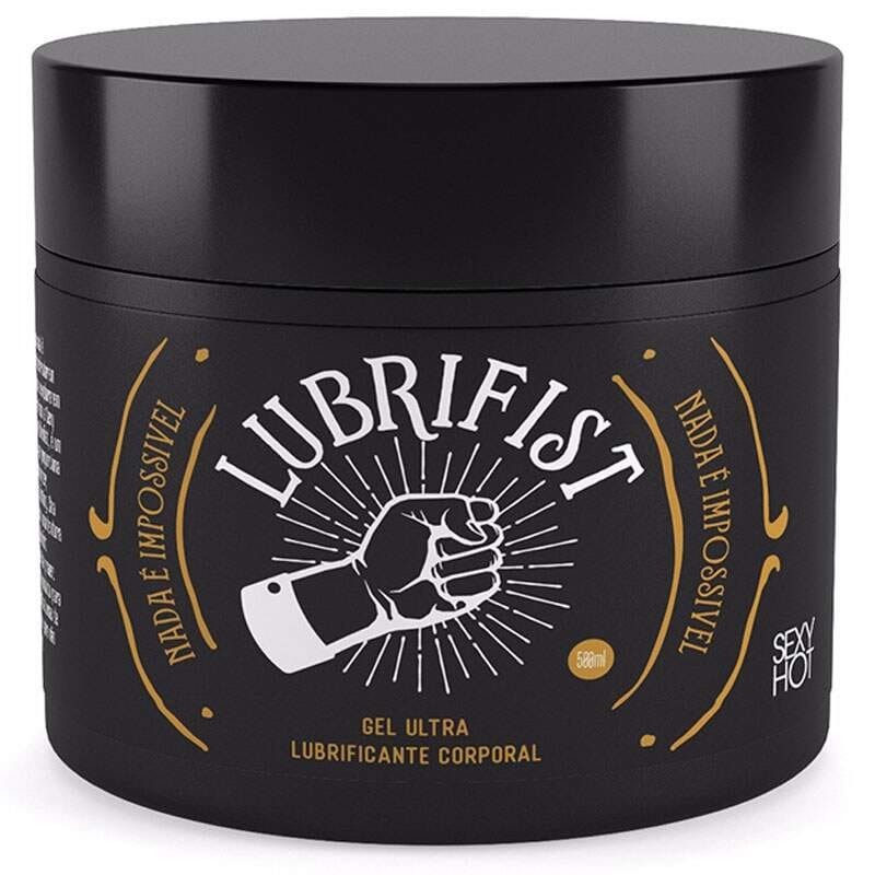 Gel Lubrifist Ultra Lubrificante Corporal 500g Transparente Base Aquosa