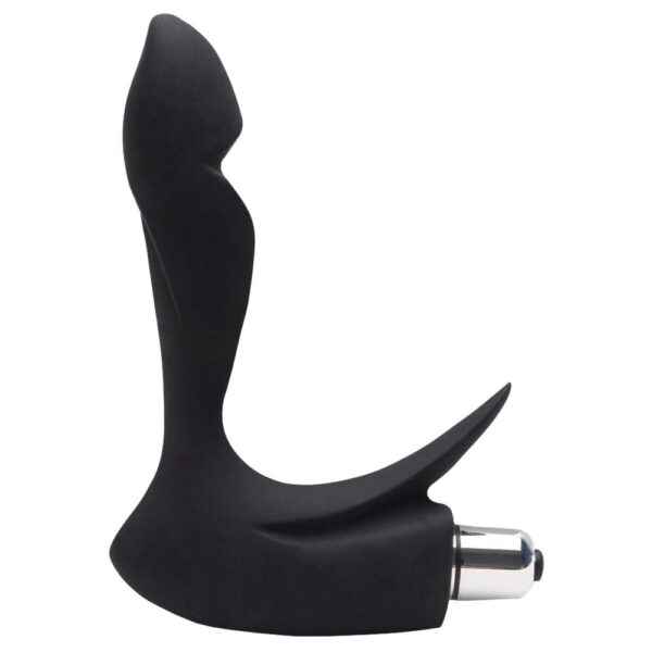 Massageador de Próstata Preto Silicone Intensidade Variável - Imagem 2