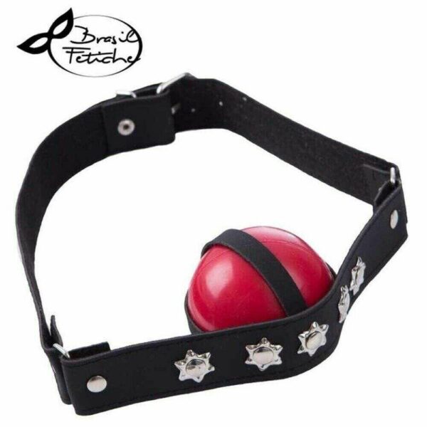 Mordaça Bola Silicone Ajustável Diversas Cores BDSM