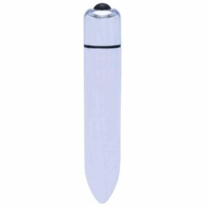 Cápsula Vibratória Cromada Compacta À Prova D'Água 10 cm