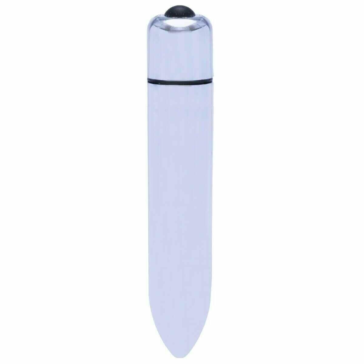 Cápsula Vibratória Cromada Compacta À Prova D'Água 10 cm