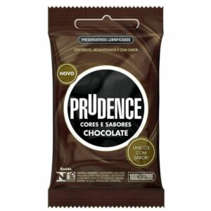 Preservativo Chocolate Látex Vibrante Testado pelo INMETRO 12 Unidades