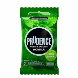 Preservativo Hortelã Sabor Intenso 3 Unidades