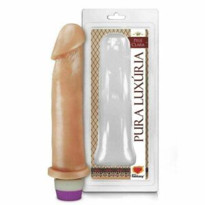 Prótese Realística 22cm x 5,8cm Plastisol Atóxico Cor Pele