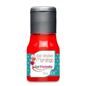 Óleo Beijável 15ML Morango Ice Ação Hot para Massagens