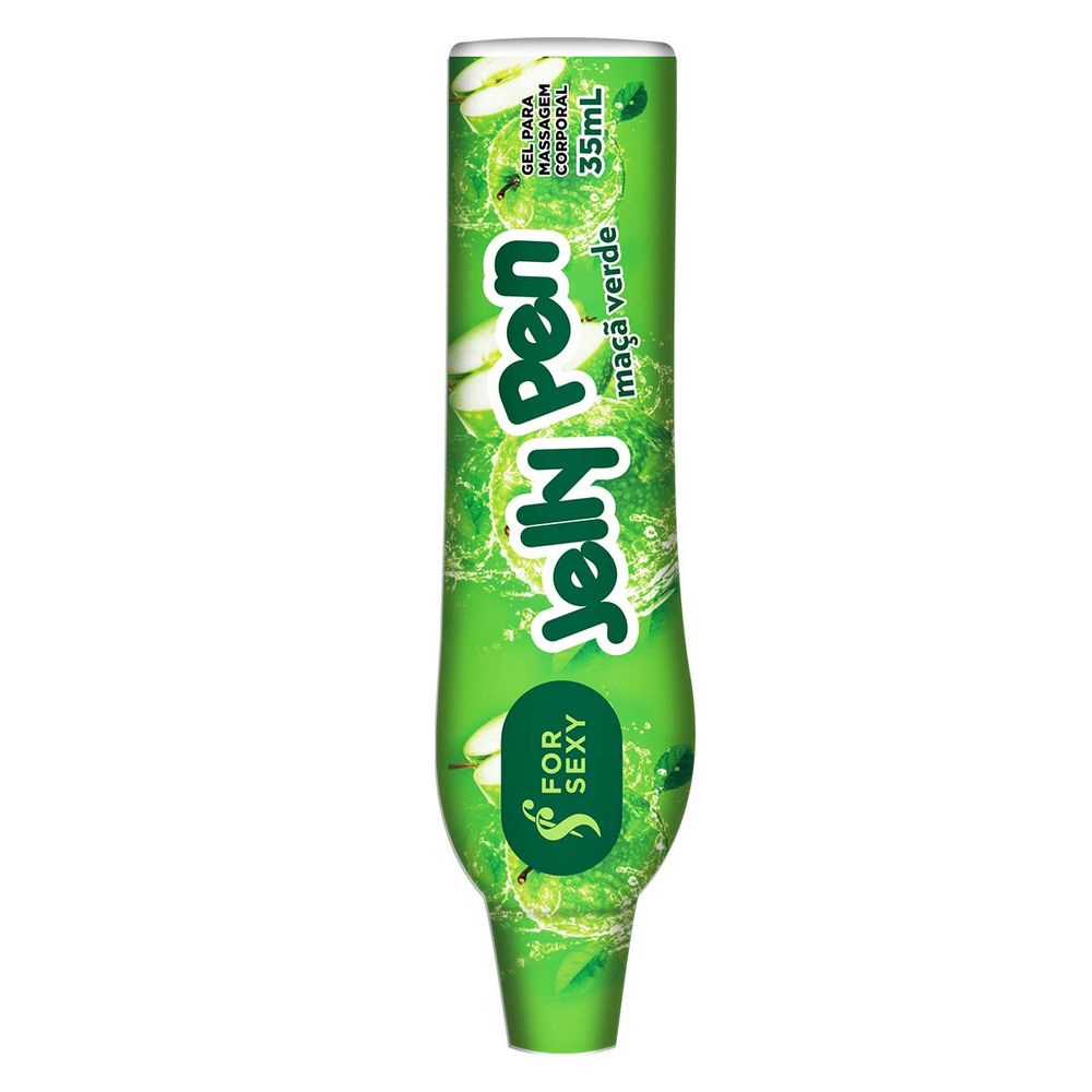 Caneta Comestível Maçã Verde 35g