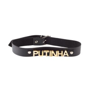 Coleira Personalizada Ajustável 1 Unidade