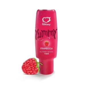 Gel Térmico Comestível Framboesa 15 ml Beijável Intimidade
