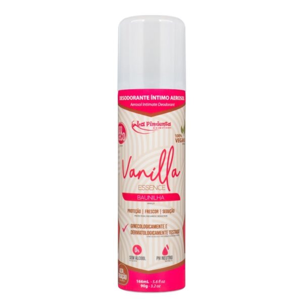 Desodorante Íntimo Baunilha 166 ml - Frescor Prolongado