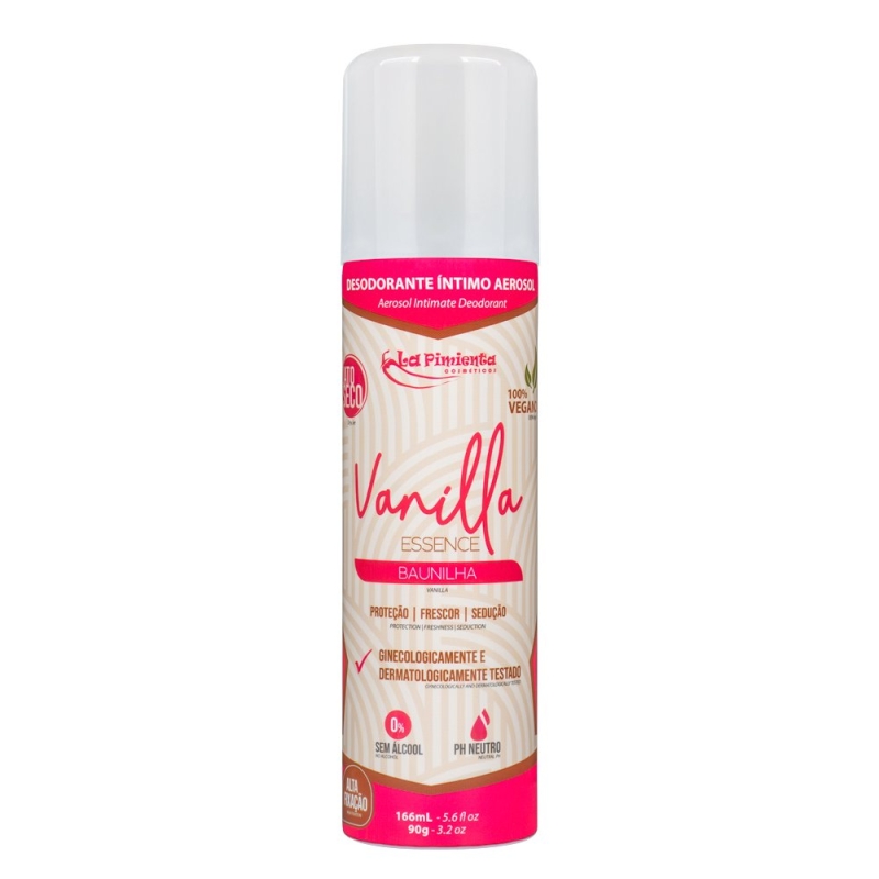 Desodorante Íntimo Baunilha 166 ml - Frescor Prolongado