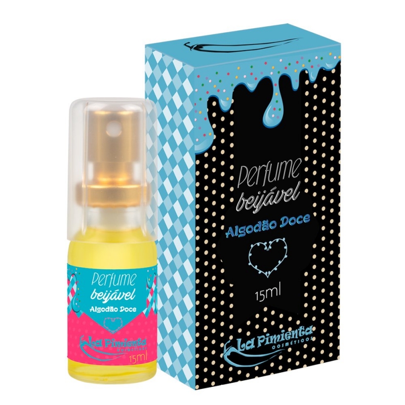 Perfume Feminino Beijável Algodão Doce 50ml
