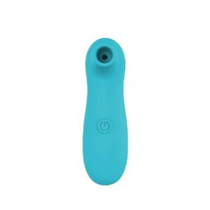 Estimulador de Clitóris Azul Silicone 7 Funções Pilha