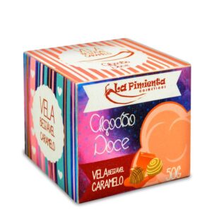 Vela Beijável Sabor Caramelo 150g