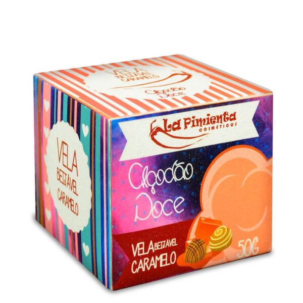 Vela Beijável Sabor Caramelo 150g