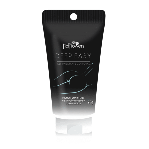 Gel Anestésico Transparente Deep Easy 30g para Conforto Anal