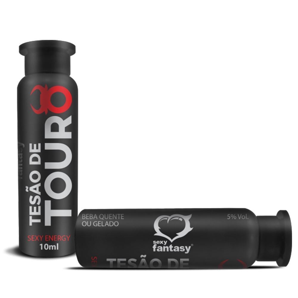 Tesão de Touro 10ml - Estimulante Afrodisíaco com Guaraná e Cafeína