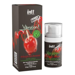 Vibrador Líquido 30ml Sabor Maçã do Amor Estimulante