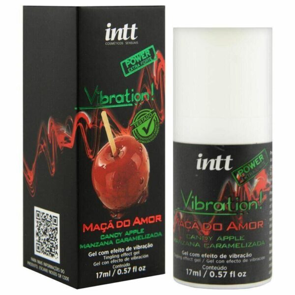 Vibrador Líquido 30ml Sabor Maçã do Amor Estimulante - Imagem 2